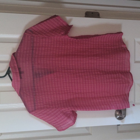 Lulus pink button down - Picture 3 of 4